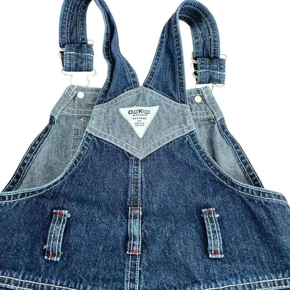 Vintage OshKosh B’gosh Flared Leg Denim Overalls